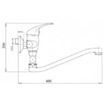 Vaňová paneláková batéria 150 mm METALIA 55, chróm