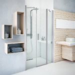 Bočná zástena k sprchovým dverám TBD 740/1991 LH/ČS