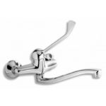 Drezová batéria 100 mm lekárska páka METALIA 55, chróm