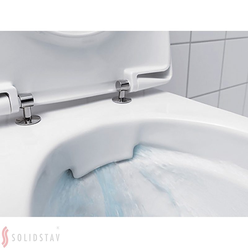 NOVA PRO závesné WC oválne, s hlbokým splachovaním, 6 L, RIMFREE, biela, M33120000
