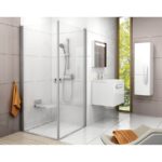 Sprchové dvere do kombinácie Ravak CHROME CRV1-100, lesklý hliník/sklo Transparent