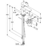 OBJEKTA umývadlová jednopáková batéria DN 15