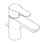 OBJEKTA umývadlová jednopáková batéria DN 10