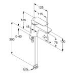 AMEO umývadlová batéria DN 15 jednopáková