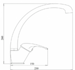 Drezová batéria METALIA 55, chróm