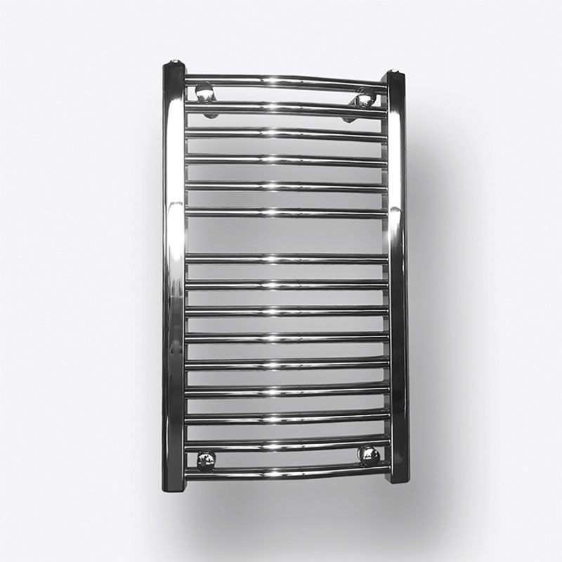 Kúpeľňový radiátor oblý Stelrad Madrid 500 x 1172, rebríkový, chróm