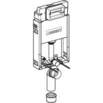 Prvok Geberit KombifixBasic pre závesné WC, 108 cm, s nádržkou Delta 12 cm