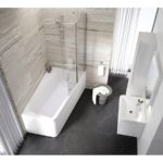 Vaňa 10° 170x100 L snowwhite