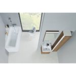 Vaňa 10° 170x100 L snowwhite