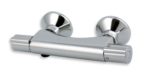 Sprchová termostatická batéria Aqualight 120 mm, chróm