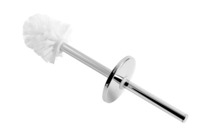 Plastová kefa kompletná s vekom, plast, chróm