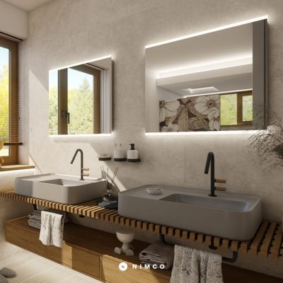 LED zrkadlo 800x700