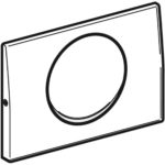 Ovládacie tlačidlo Geberit Mambo, pre Štart - Stop splach., priskrutk.