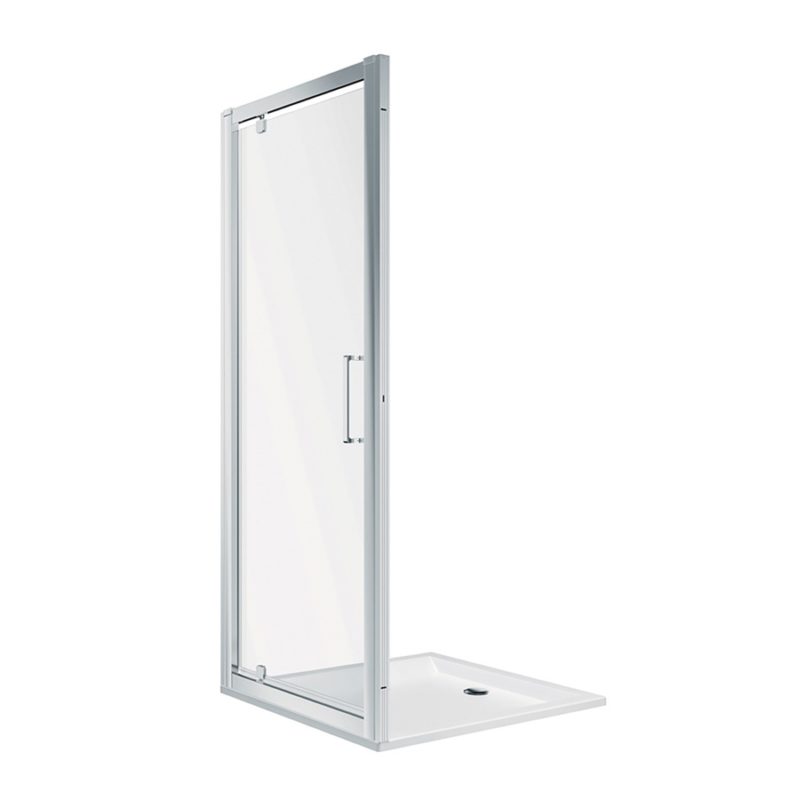 Krídlové pivotové dvere Kolo GEO: L=85–90cm, H=190cm, T=9cm, Geberit