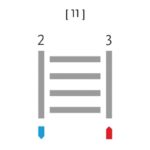 Kúpeľňový radiátor MARS AR2, 1750 x 600, 1445W