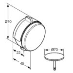 ROTEXA MULTI napúšťacia, odpadová a prepadová súprava