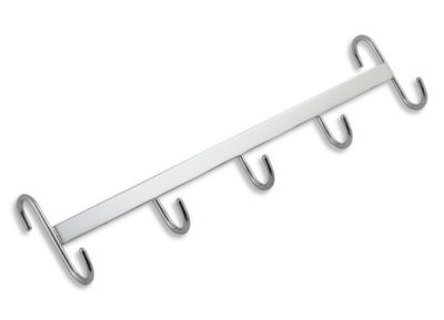 Päťháčik na vykur. rebrík METALIA, chróm