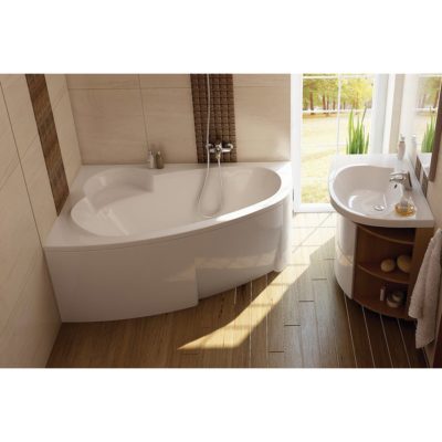 Vaňa ASYMMETRIC 170x110 ľavá snowwhite