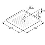 A-QA hlavová sprcha