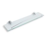 Polička so zábradlím METALIA 11, chróm