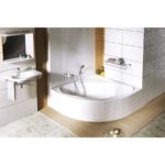 Ravak Rohová vaňa NEW DAY 150x150cm snehobiela