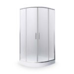 Štvrťkruhový sprchový kút HOUSTON LH/Matt 800×800