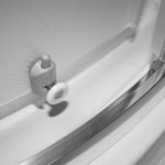 Štvrťkruhový sprchový kút HOUSTON LH/Matt 800×800