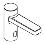 ZENTA E elektronická umývadlová batéria DN 15