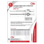 ELIKO radiátorová špirála 300W 1/2" biela