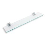 Polička rovná METALIA 12, chróm