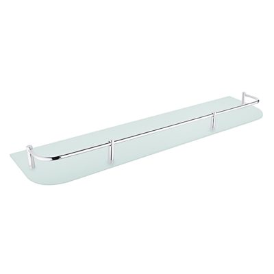 Sklo matné s ohrádkou 50x12,5 cm