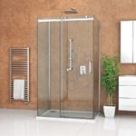 Bočná zástena k sprchovým dverám AMB 800x2000 mm, Brillant/sklo Transparent