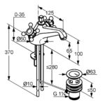 ADLON umývadlová batéria DN8
