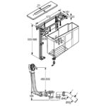 ROTEXA MULTI montážna jednotka pre vaňový okrajový systém