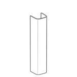 Stĺp Geberit Selnova Square: biela