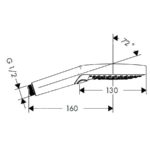 Raindance Select S 120 3jet ručná sprcha