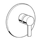 ZENTA podomietková sprchová jednopáková batéria