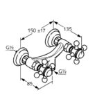 ADLON sprchová batéria DN 15