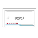 Vaňová zástena PXV2P 1600/1500 LH/ČS VAŇ. ZÁSTENA