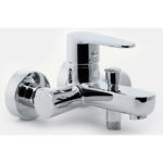 Vaňová nástenná batéria bez sprchovej súpravy 100 mm Titania FRESH, chróm