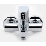 Vaňová nástenná batéria bez sprchovej súpravy 100 mm Titania FRESH, chróm