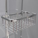 Univerzálna závesná polička SHELF UNI, chróm