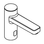 Kludi ZENTA E elektronický stojančekový venti 230V, DN 15, chróm