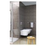 PPS-90 Pevná stena lesklý hliník + transparent