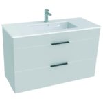 Skrinka, 2 zásuvky, vrátane umývadla 1000x430 mm, Cube, JIKA, H4536521763001