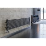 Dizajnový radiátor horizontálny CEZAR AH2, 550 x 1000, 1003W