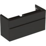 Skrinka Geberit Smyle Square pod umývadlo, s 2 zásuvkami, T=47cm, láva/láva/matná