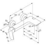 AMEO vaňová a sprchová jednopáková DN 15