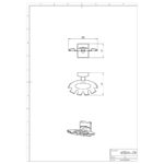 Držiak zubných kefiek a pasty, chróm