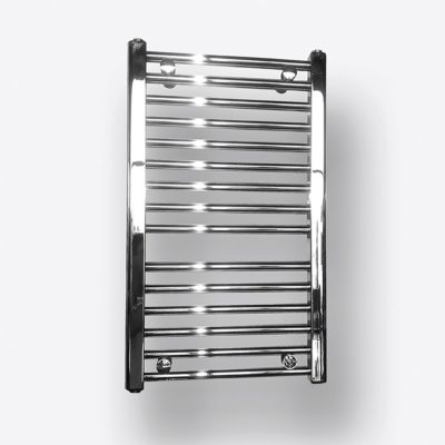 Kúpeľňový radiátor rovný Stelrad Ibiza 420 x 700, rebríkový, chróm